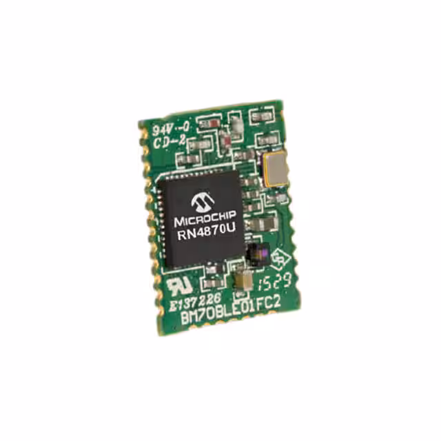 RN4870U-V/RM118 Microchip Technology  RF Transceiver Modules and Modems